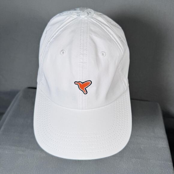 birddogs Hat Cap Strap Back White Embroidered Logo Performance Athletic Mens - Picture 7 of 10